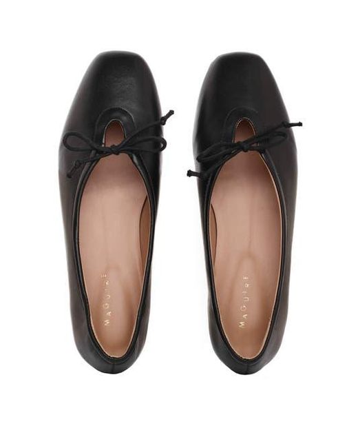Maguire Black Prato Ballerina