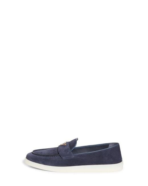 Prada Blue Saint Tropez Loafer