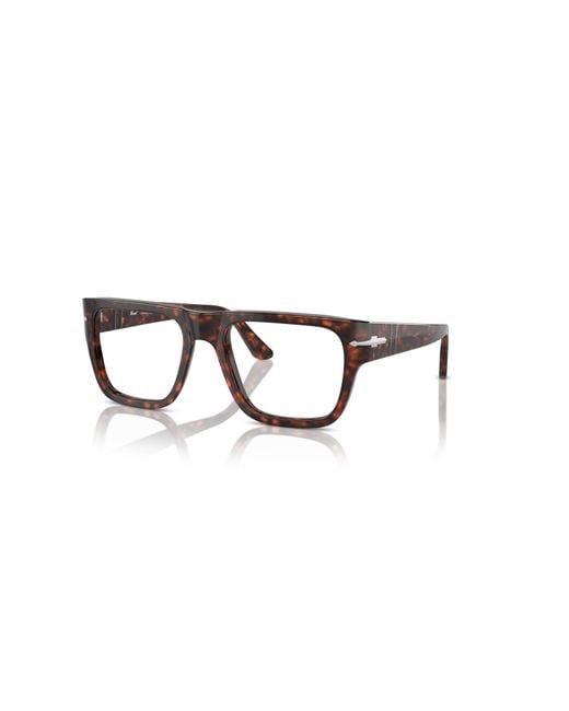 Persol Multicolor 53Mm Square Optical Glasses