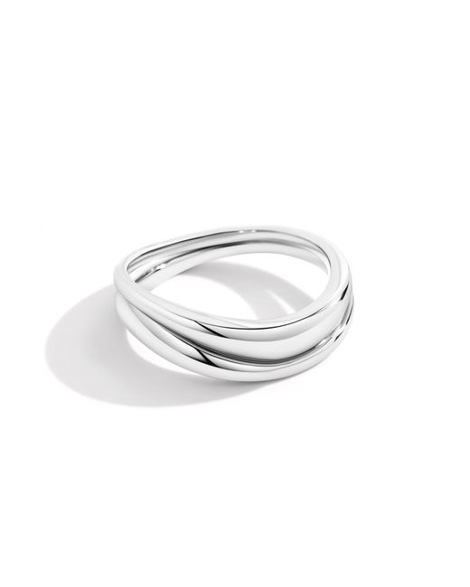 Mint & Lily Multicolor Organic Stacking Ring Set
