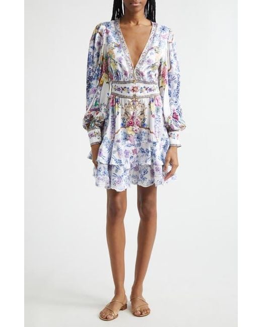 lace long sleeve short dress Sample Cutout Lace Long Sleeve Mini Dress