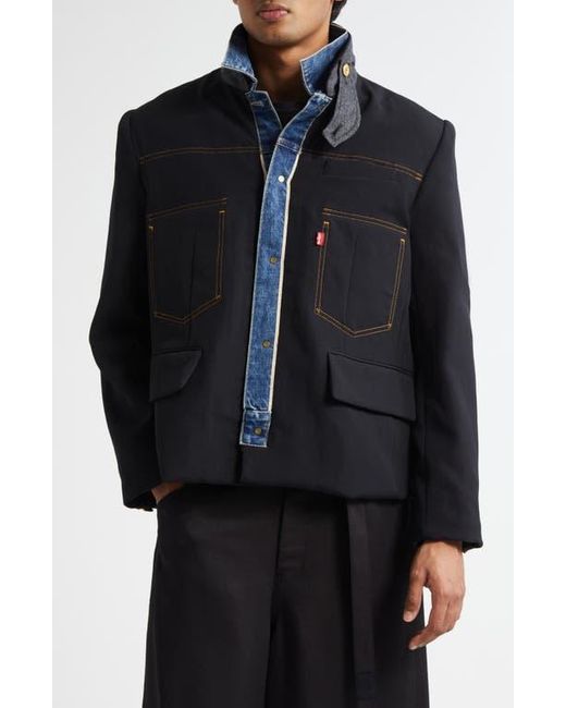 Sacai Gender Inclusive Levi's Denim X Matelassé Twill
