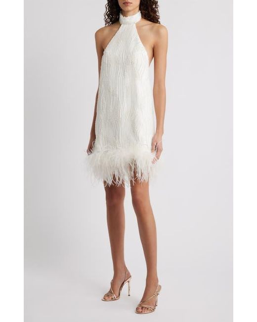 delfi collective sequin halter mini dress Delfi Collective Dresses