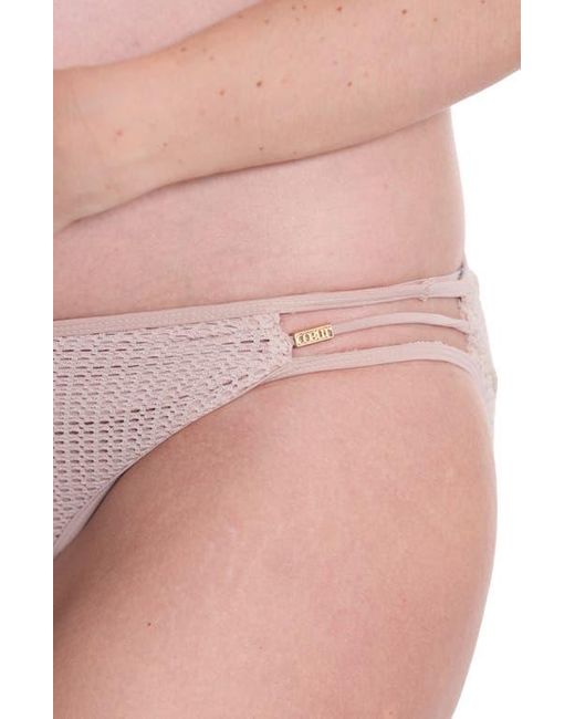 Cache Coeur Pink Milos Triangle Maternity Bikini
