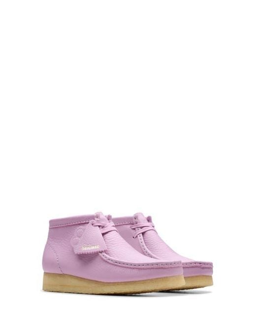 Clarks Purple Wallabee Chukka Boot