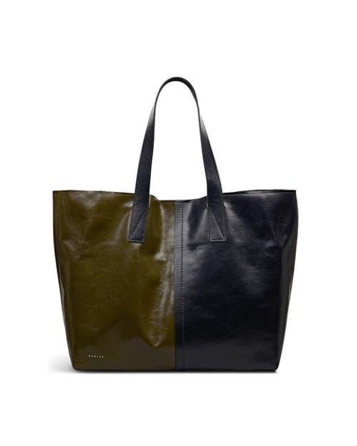 Radley Black Broadway Market Open Top Tote Bag