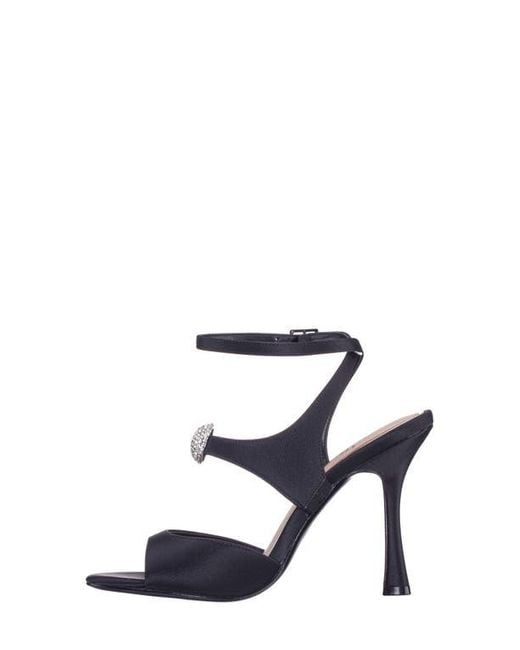 Nina Blue Dahlia Ankle Strap Sandal