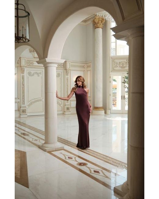 xscape evening dresses Shop Clothing and at SilkRoll. Trade with us! or galas! Sienna Printed Satin Tie Neck