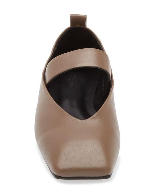 Tony Bianco Brown Hawaii Mary Jane Flat