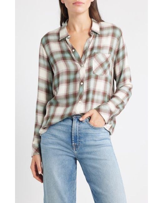 Rails Blue Hunter Plaid Button-Up Shirt