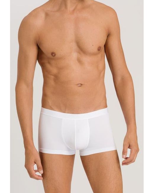Hanro White Micro Touch Boxer Brief for men
