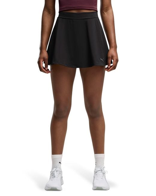 PUMA Black Shape Split Skort
