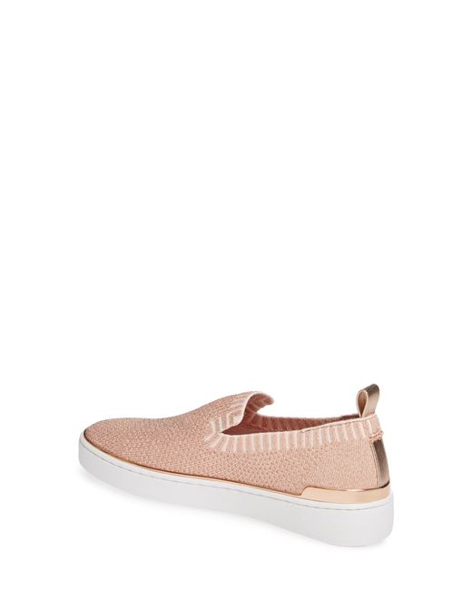 michael kors skyler slip on rose gold
