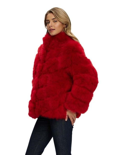 Gorski Red Select Cashmere Goat Jacket