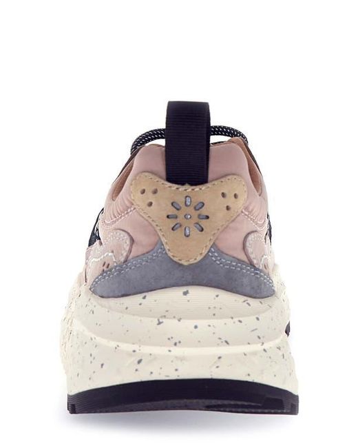 Flower Mountain White Solin Sneaker