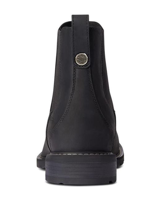 Ariat Black Wexford Waterproof Chelsea Boot