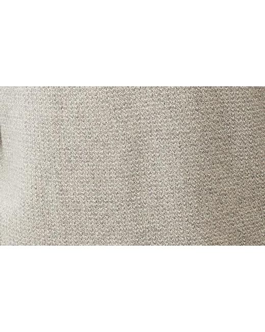 Rodd & Gunn Gray Marlin Cotton & Wool Blend Johnny Collar Sweater for men