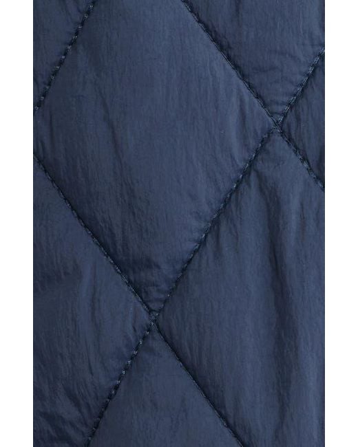 Pendleton Blue Sun River Quilted Field Coat