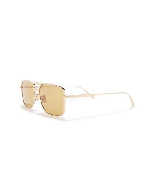 Dior Metallic Blacksuit S17U 54Mm Rectangular Sunglasses for men