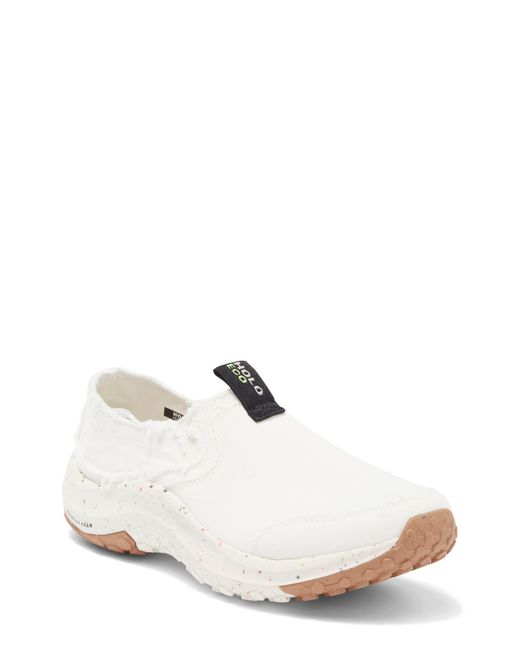 HOLO Footwear White Athena Canvas Slip-on Shoe for men