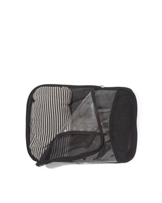 Baggallini Gray Compression Packing Cube 4 Piece Set