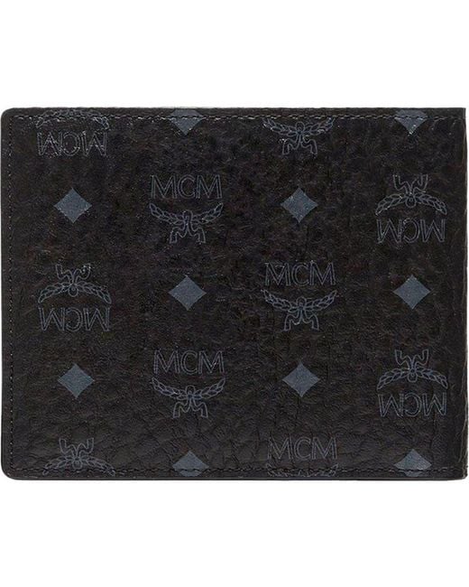 MCM Black Bifold Wallet for men