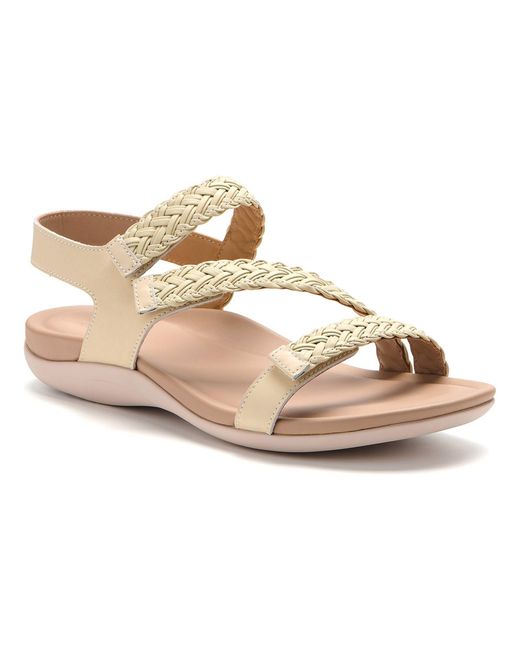 ABEO Metallic Oasis Braid Sandal