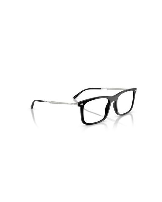 Ray-Ban Black 54Mm Rectangle Optical Glasses