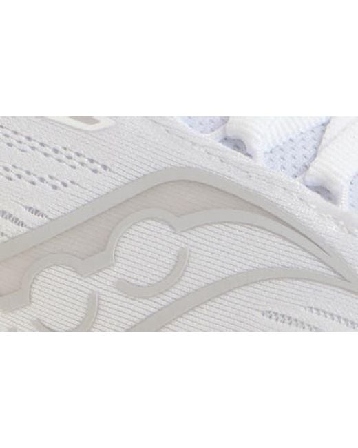 Saucony White Ride 18 Running Shoe