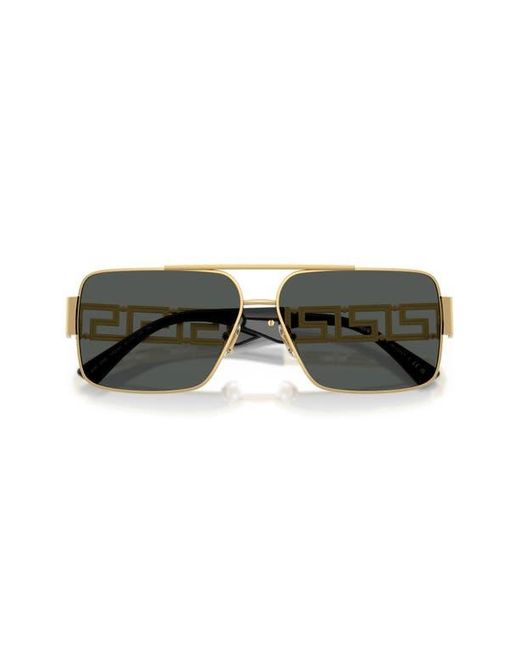 Versace Multicolor 61Mm Rectangular Sunglasses for men