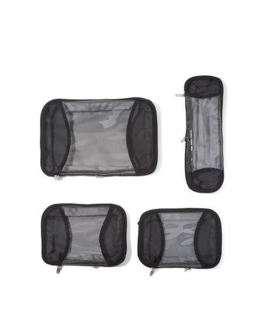 Baggallini Gray Compression Packing Cube 4 Piece Set