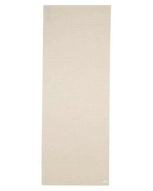 Rag & Bone Natural Joni Recycled Wool Blend Waffle Scarf