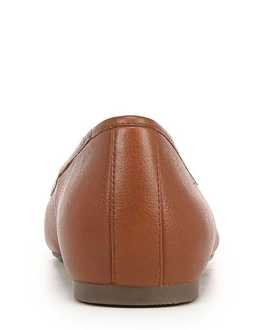 Vionic Brown Orinda Square Toe Flat