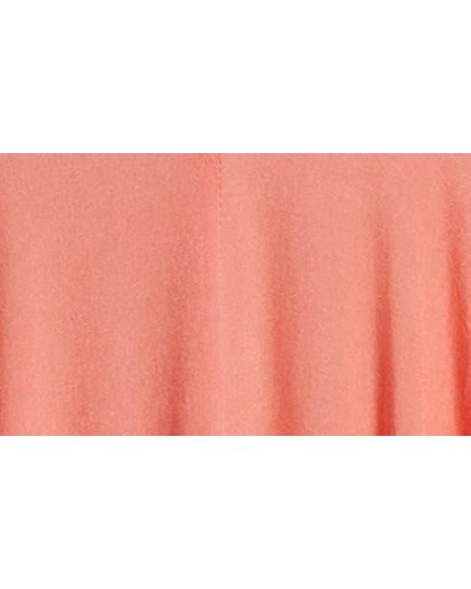 Elan Red V-back Cover-up Maxi Dress
