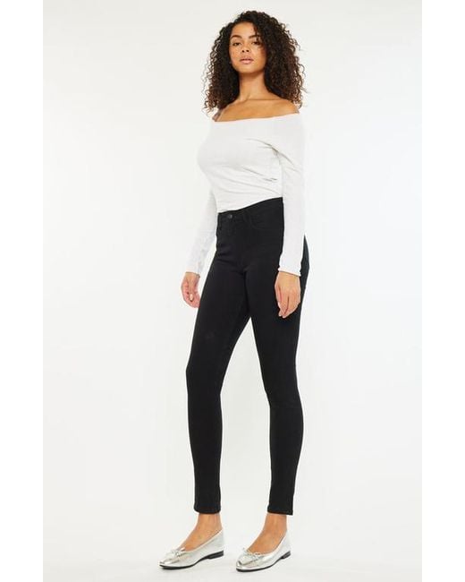 Kancan Black Julija Essentials High Rise Super Skinny Jeans