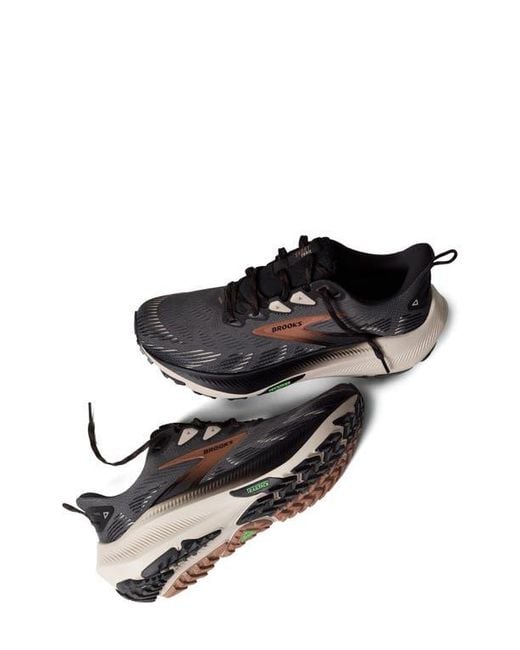 Brooks Black Ghost Trail Running Shoe for men