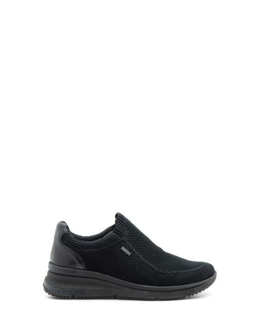 Ara Black Nassau Waterproof Slip-On Sneaker