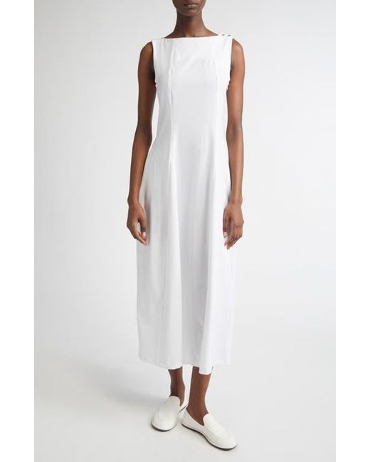 Herno Sleeveless Sheath Dress in White | Lyst