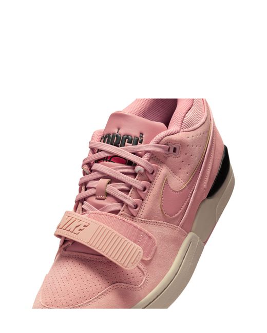 Nike Pink Air Alpha Force 88 Low Basketball Sneaker for men