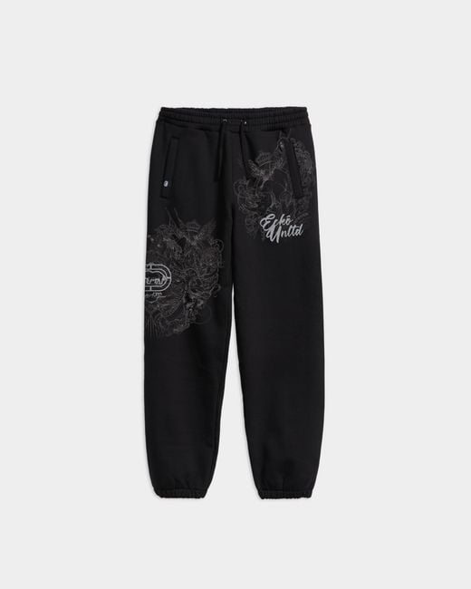 Ecko' Unltd Black Charge Joggers for men