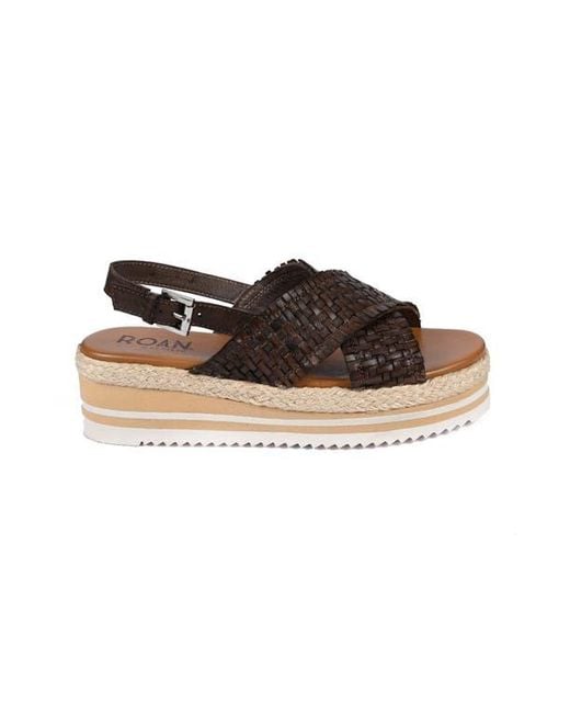 Roan Brown Into Sandal