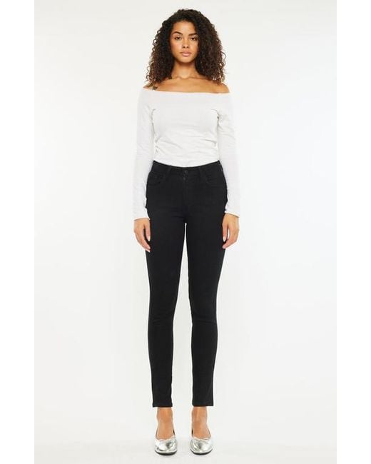 Kancan Black Julija Essentials High Rise Super Skinny Jeans