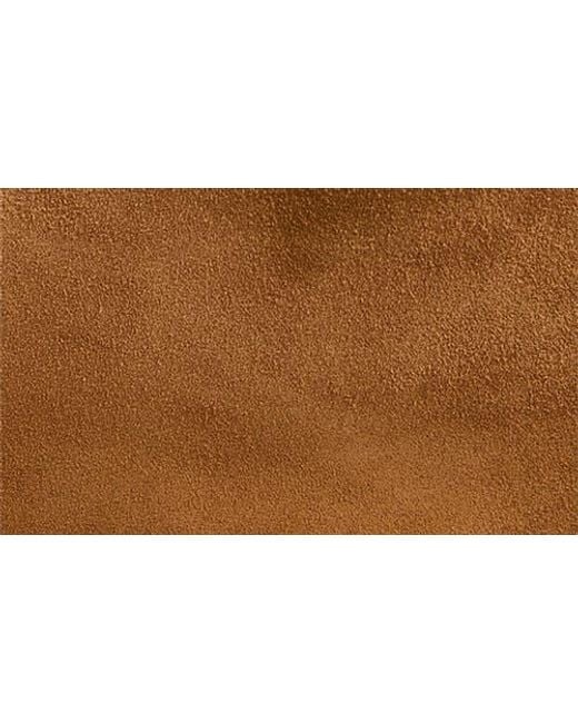 Reformation Brown Rhea Suede Hobo Bag