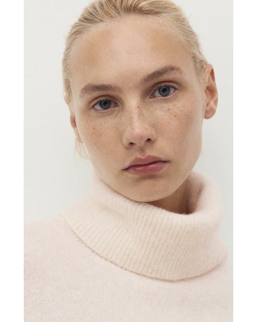Mango Natural Turtleneck Sweater