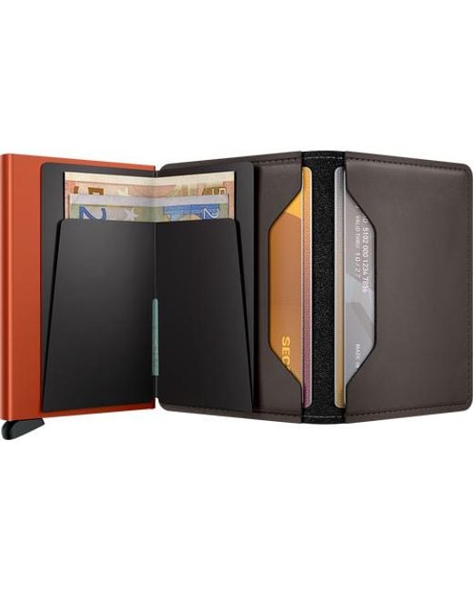 Secrid Brown Slimwallet Matte for men
