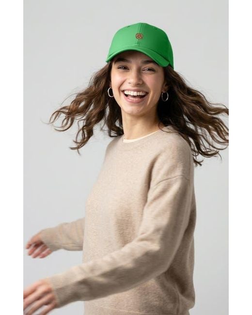 Alix Green Pretzel Dad Cap