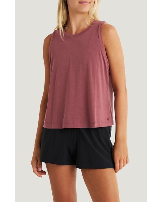 Free Fly Red Elevate Lightweight Tank