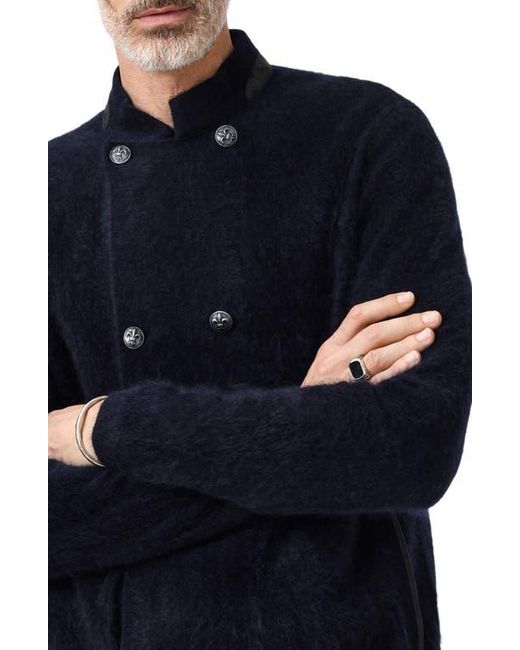 John Varvatos Blue Andrano Cashmere Jacket for men