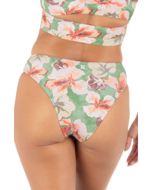 Hurley Multicolor Gingko Cloud Bikini Bottom