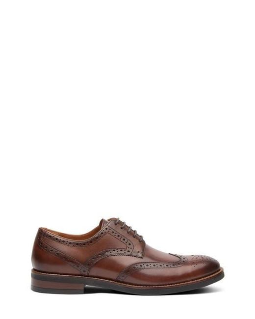 Gordon Rush Brown Concord Wingtip Derby for men